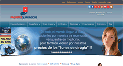 Desktop Screenshot of paquetesquirurgicos.com