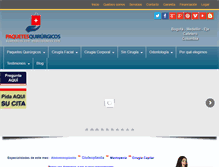 Tablet Screenshot of paquetesquirurgicos.com